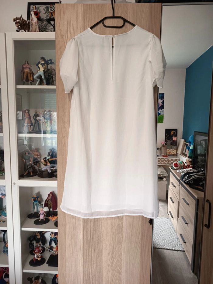 Robe blanche neuve Kiabi - Taille S 36 - photo numéro 4