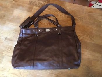Sac à langer vintage style