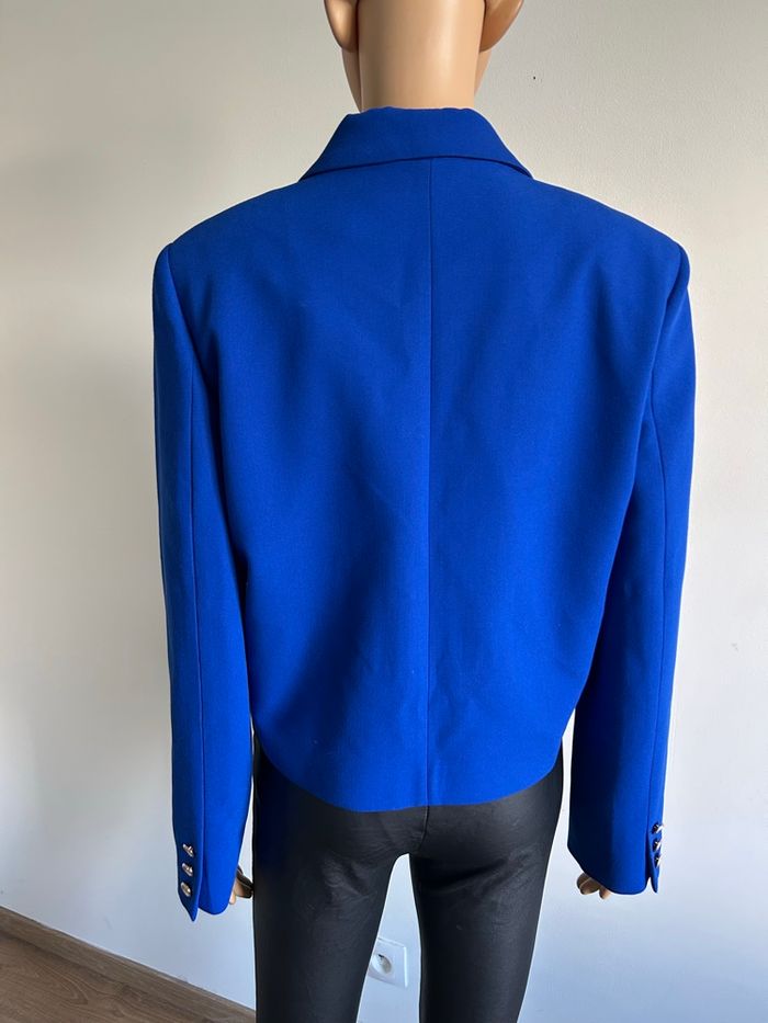 Blazer bleu neuf Naf Naf taille 42 (valeur 70€) - photo numéro 6