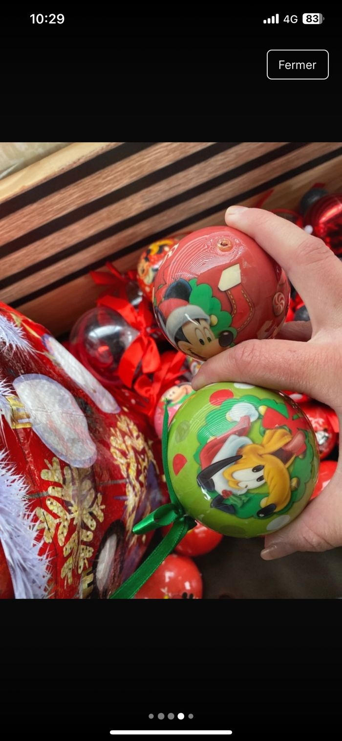 Boule de sapin Mickey - photo numéro 4