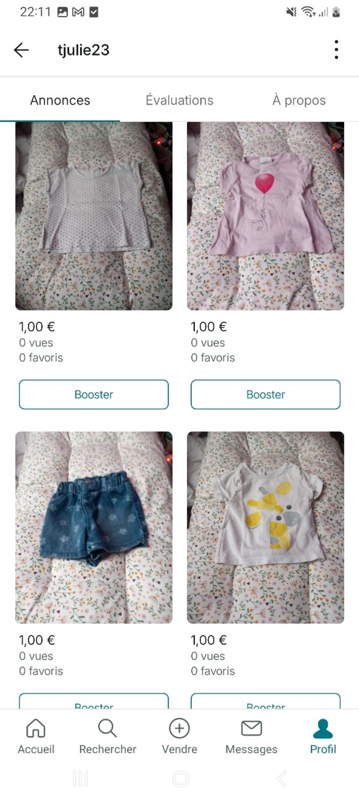 Lots vetement bebe 1 mois à 3 mois  chaussette crème de change et plein d'autre choses - photo numéro 5
