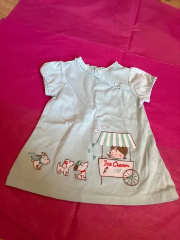 Blouse bleue