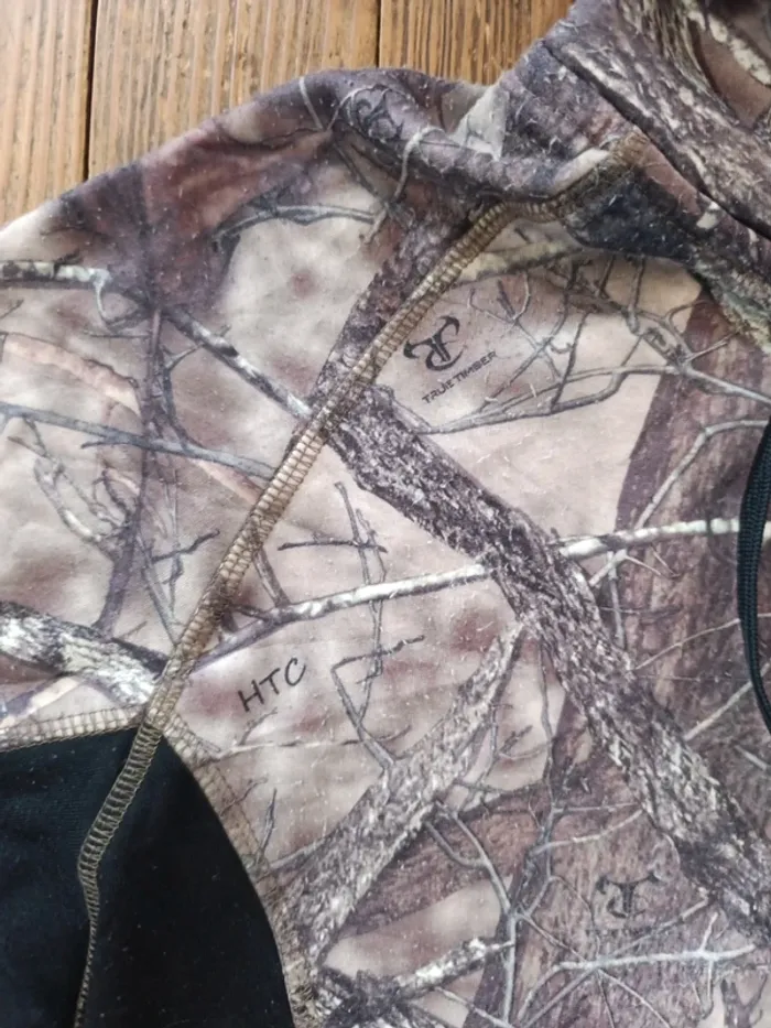 Sweat à capuche camo Realtree bass pro Shops johnny morris M - photo numéro 5