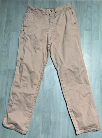 Pantalon toile beige taille M (40/42)