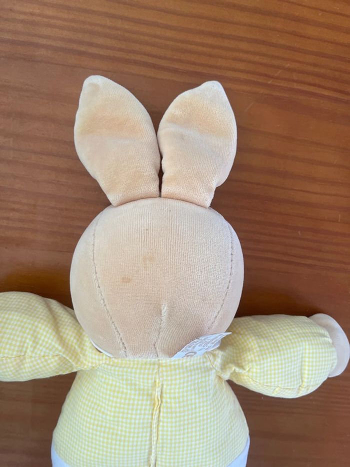 Takinou lapin peluche, doudou vintage - photo numéro 5