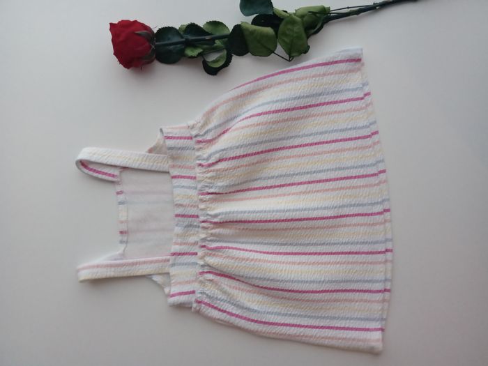 Robe à bretelles neuve 12 mois - photo numéro 4