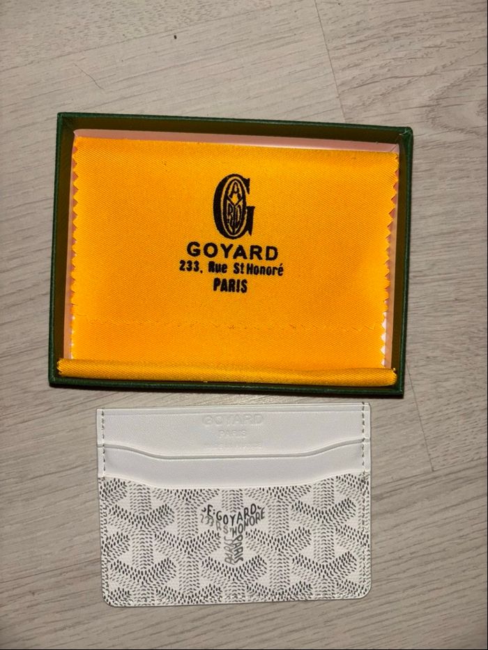 Porte-cartes Goyard Saint Sulpice Blanc - photo numéro 3