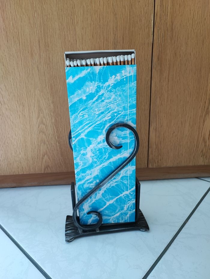 Support pour allumettes pour cheminée