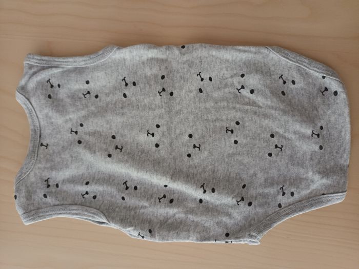 Body gris sans manches Kiabi 3 mois - photo numéro 2