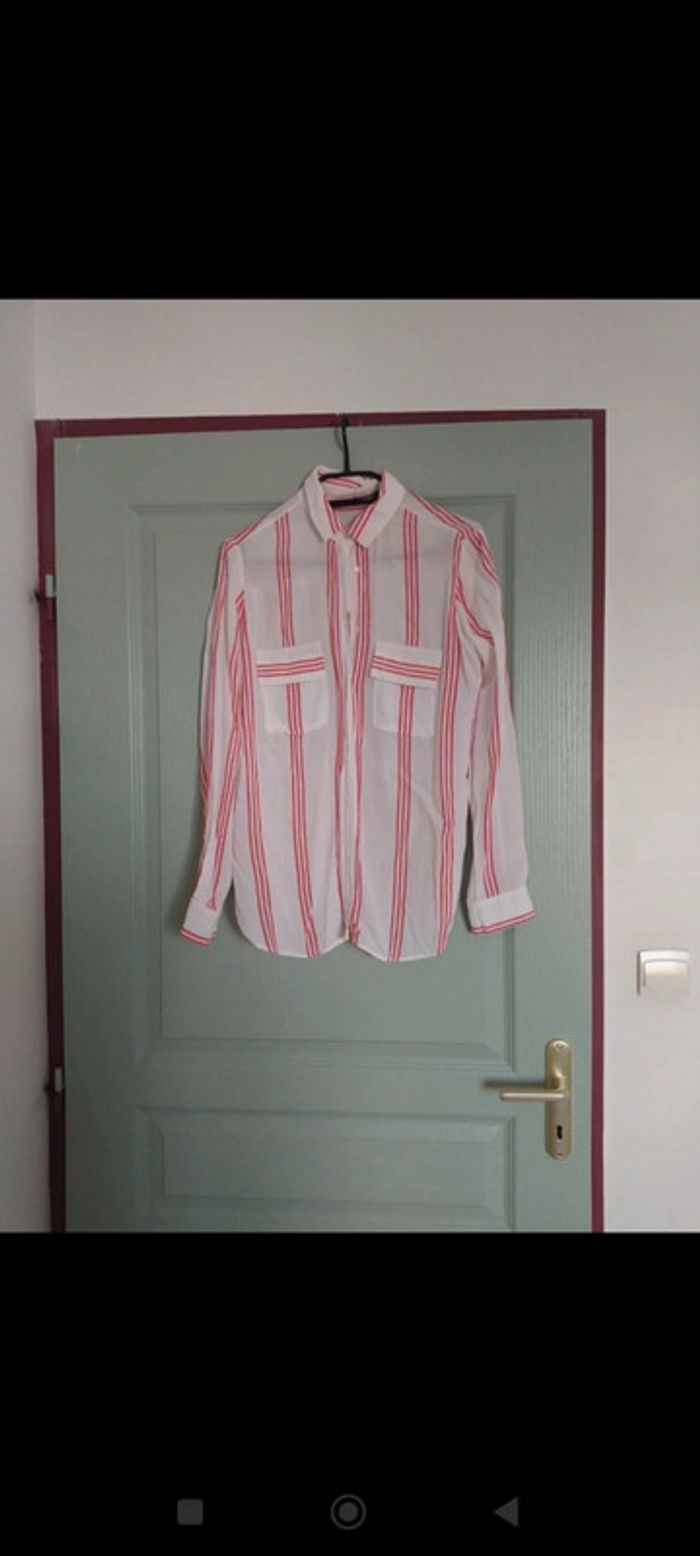 Chemise à rayures