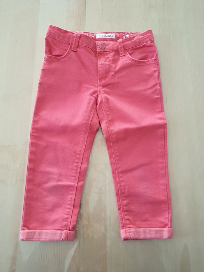 Pantacourt fille 5 ans rose