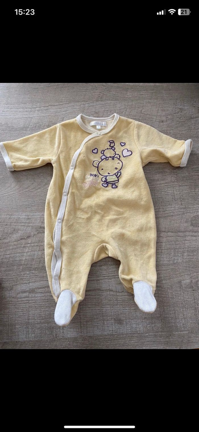 Lot de 5 pyjamas 1 mois - photo numéro 5
