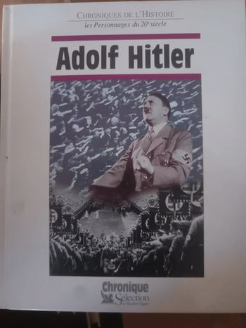 Livre Chronique Sélection Adolf Hitler