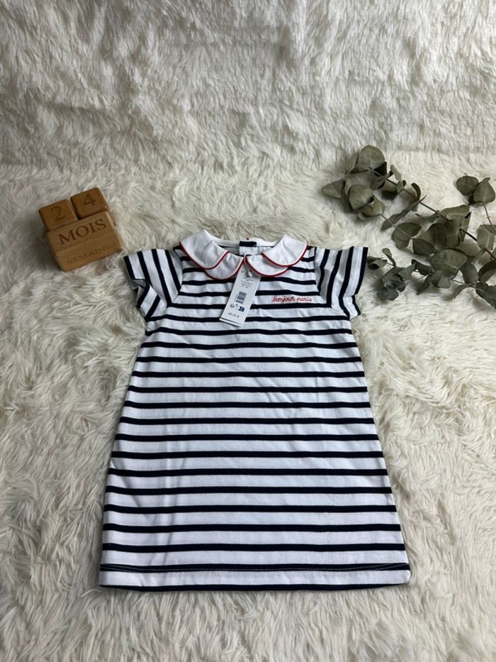 Robe Jacadi bonjour Paris taille 24 mois