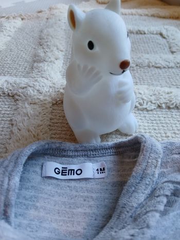 Pyjama velours 1 mois