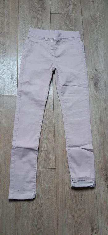Pantalon tregging tape à l'oeil rose clair 12 ans neuf jamais porté