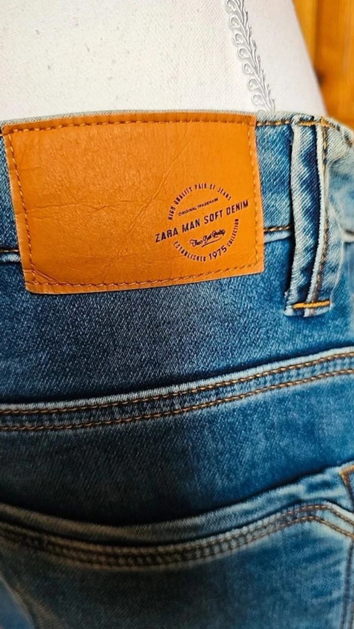 Jegging Zara homme L bleu - photo numéro 4