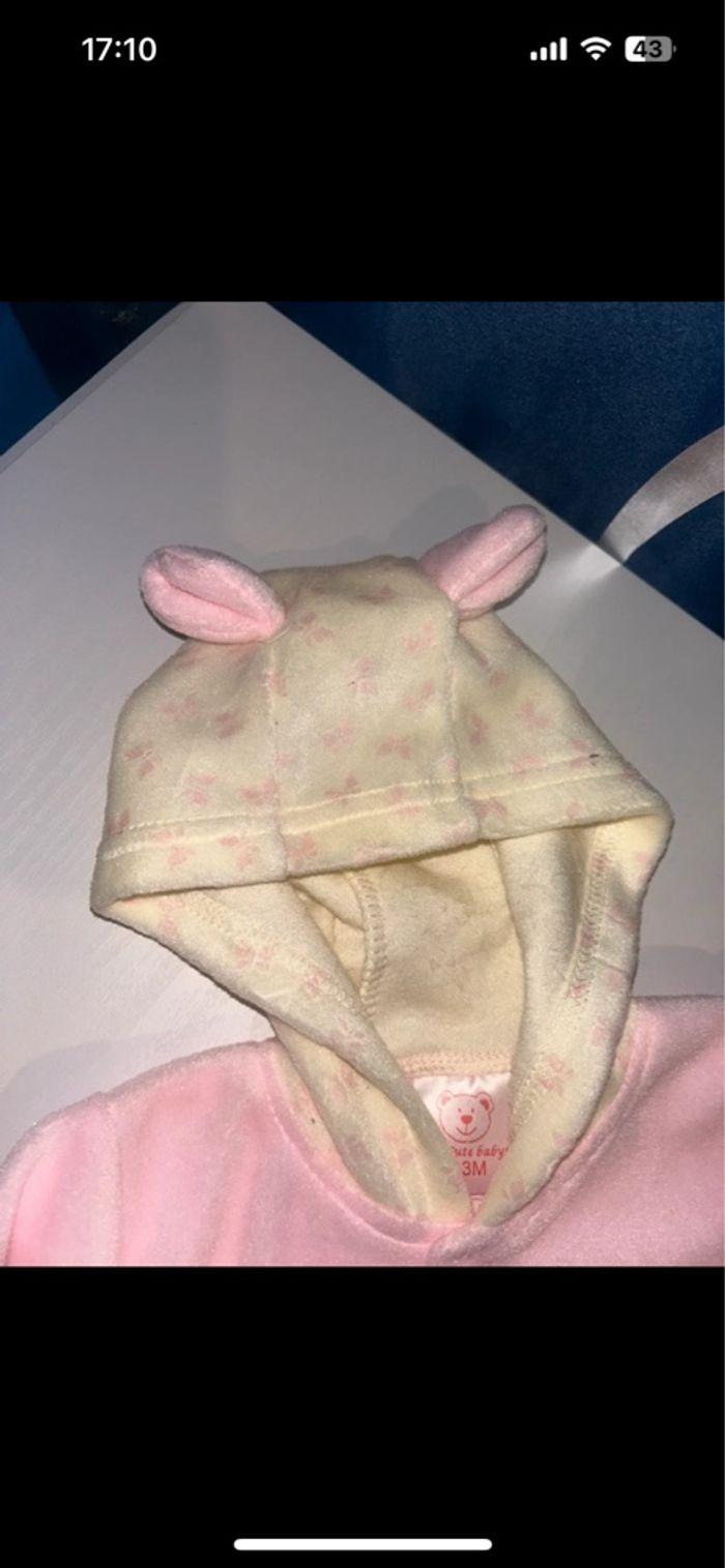 Pyjama doux 0/3 mois - photo numéro 3