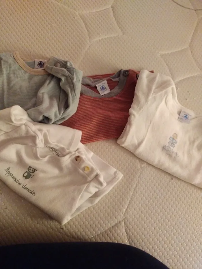 Lot de 4 Tee Shirt Maillot de Corps - photo numéro 5