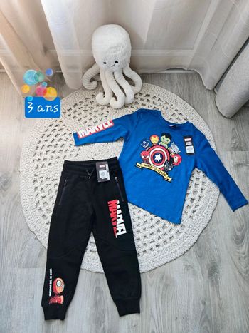 Boy: ensemble Avengers neuf Primark 3 ans