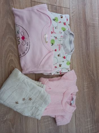 Lot vêtements bébé fille 6 mois