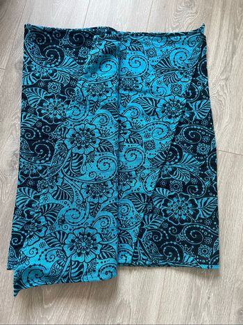 Écharpe de portage de la marque Yaro modèleAva Contra Black-Blue Glam Taille  5