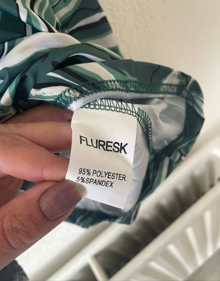 Blouse fluide manches longues imprimée - Fluresk - photo numéro 5