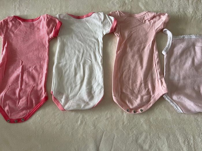 Lot de 4 bodies - 3 petit bateau + 1 la redoute - photo numéro 5