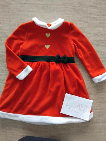 Robe Noël 4 ans