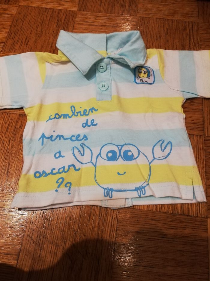 Polo naissance petit kimbaloo garçon