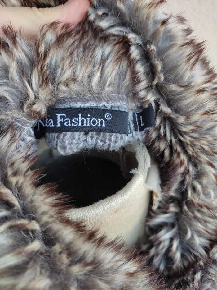 Veste sans manche fausse fourrure - photo numéro 3