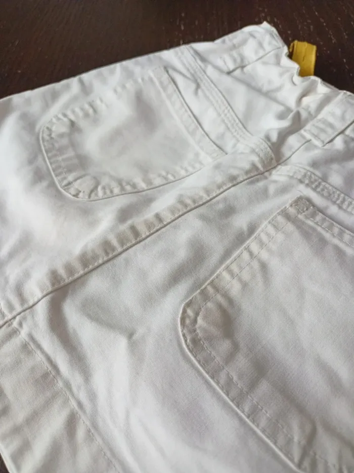 Jupe short blanc Gap 4 ans N*0935 - photo numéro 4