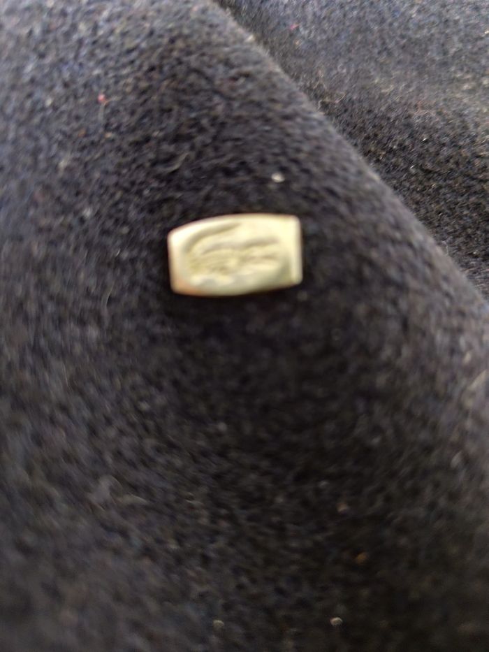 Veste Lacoste réversible vintage homme - photo numéro 3