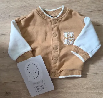 Veste teddy garcon taille 9 mois