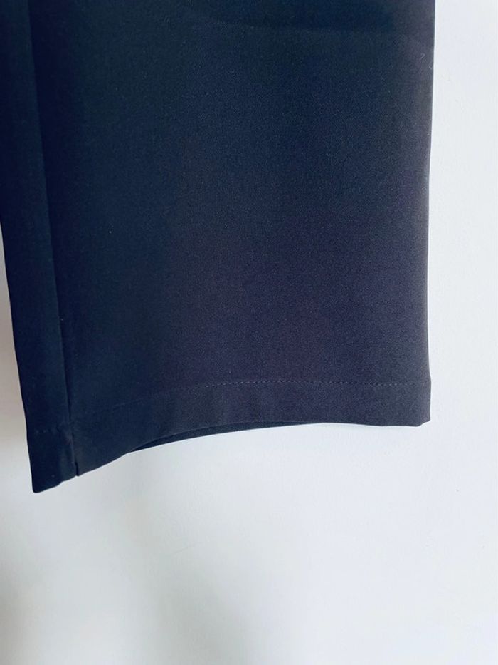 Pantalon noir léger taille haute été - photo numéro 5