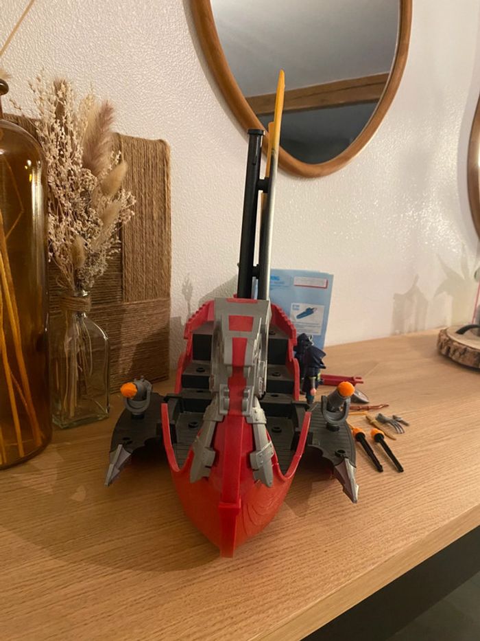 Bateau dragon rouge Playmobil - photo numéro 2