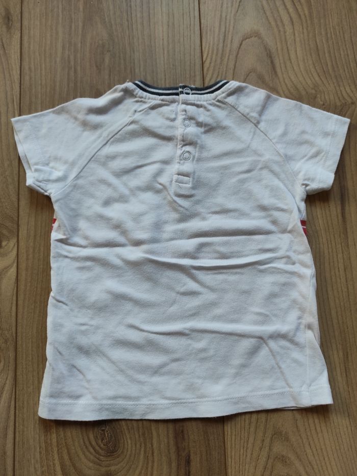 T-shirt manches courtes 9 mois Mes petits cailloux - photo numéro 2