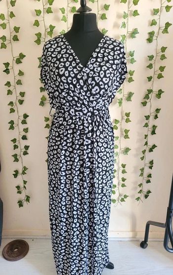 Robe longue leopard 40/42