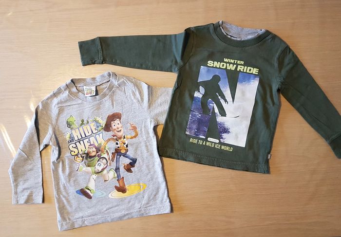 Lot 19 T-shirts polos garçon 2 ans - photo numéro 2