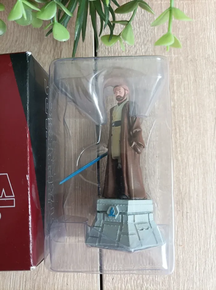 Figurine pièce d'échecs Obi-Wan Kenobi Star Wars Altaya - photo numéro 2