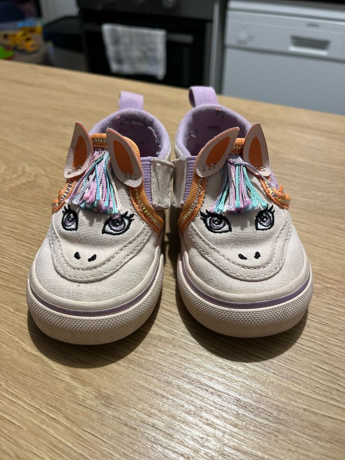 Vans slip on TD V Cyber Horse - Beige