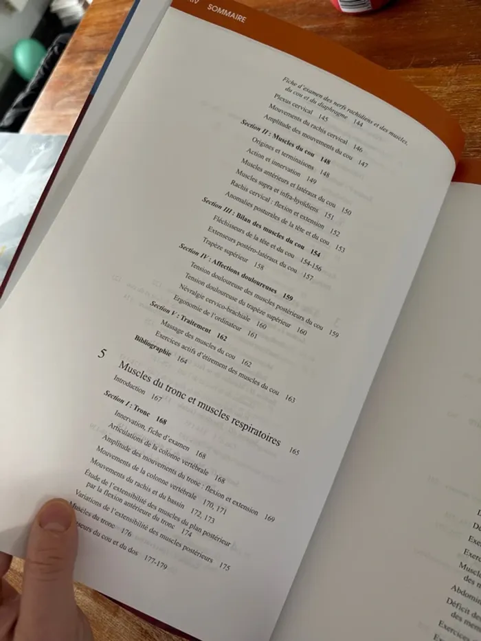 Livre les muscles, bilan et étude fonctionnelle, anomalie et douleur posturale - photo numéro 12
