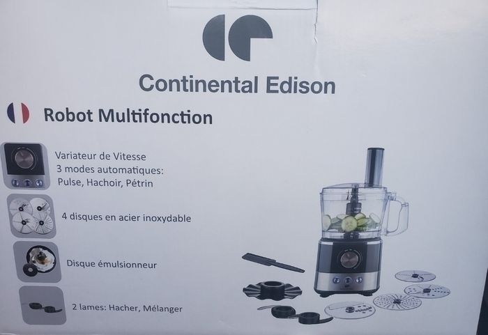 Robot Multifonction Continental Edison CERM1000B. - photo numéro 2