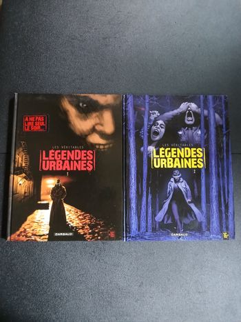 Lot de 2 bd légendes urbaines 1 et 2,EO