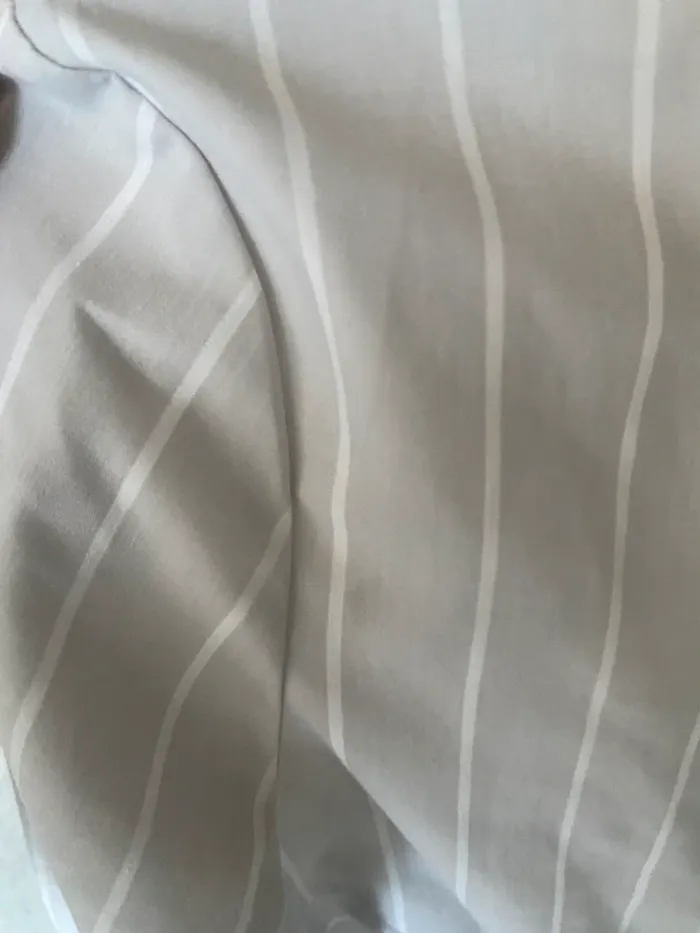 Chemisier gris et blanc - photo numéro 5