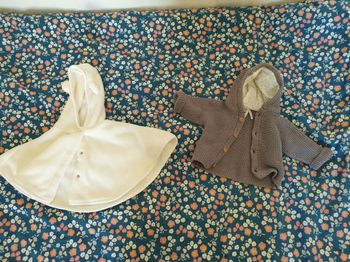 Lot gilet et poncho