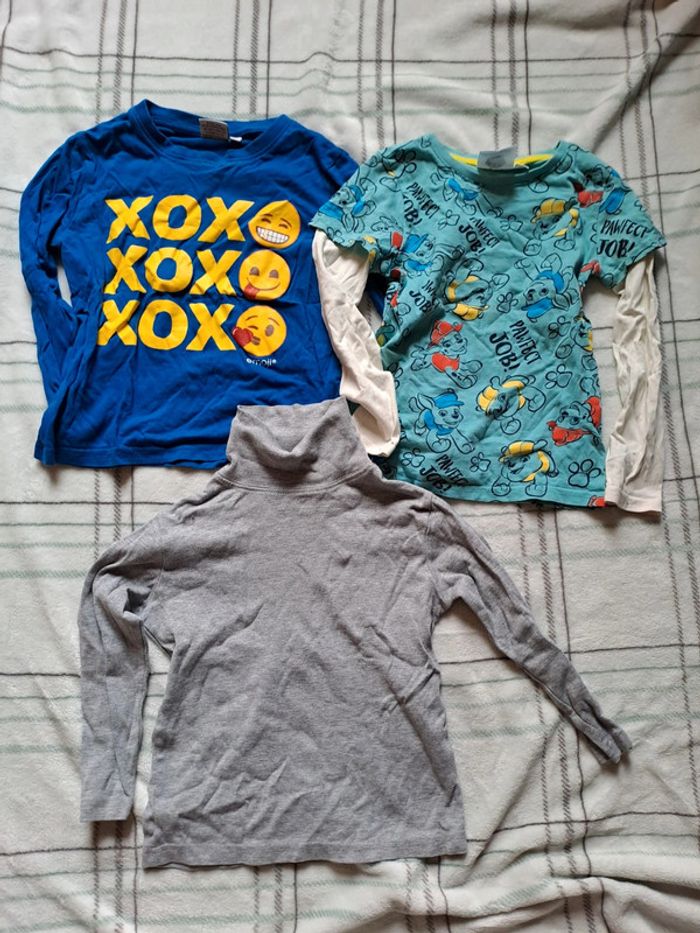 Lot de tee shirts manches longues