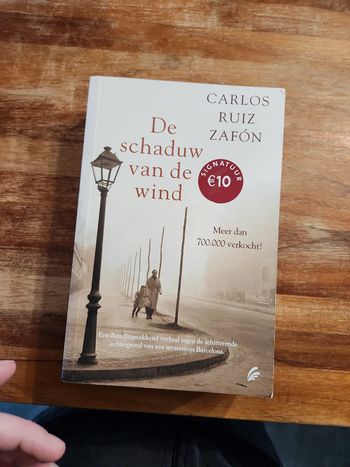 Livre : De schaduw van de wind