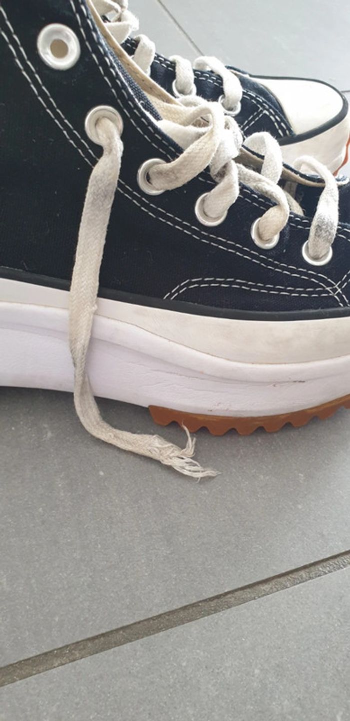 Converse hautes noires - photo numéro 4