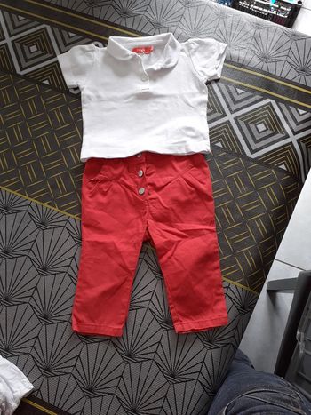 Ensemble fille 6 mois